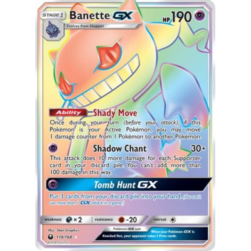 Banette GX (174/168) [Sun & Moon: Celestial Storm]