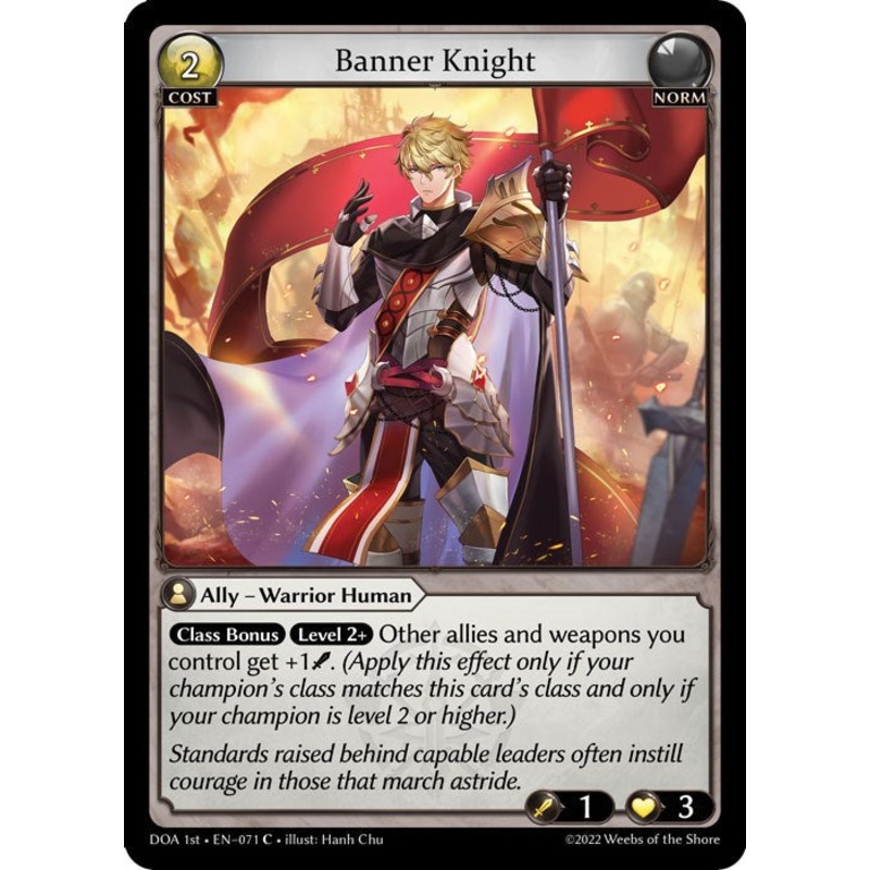 Banner Knight (071) [Dawn of Ashes: 1st Edition]