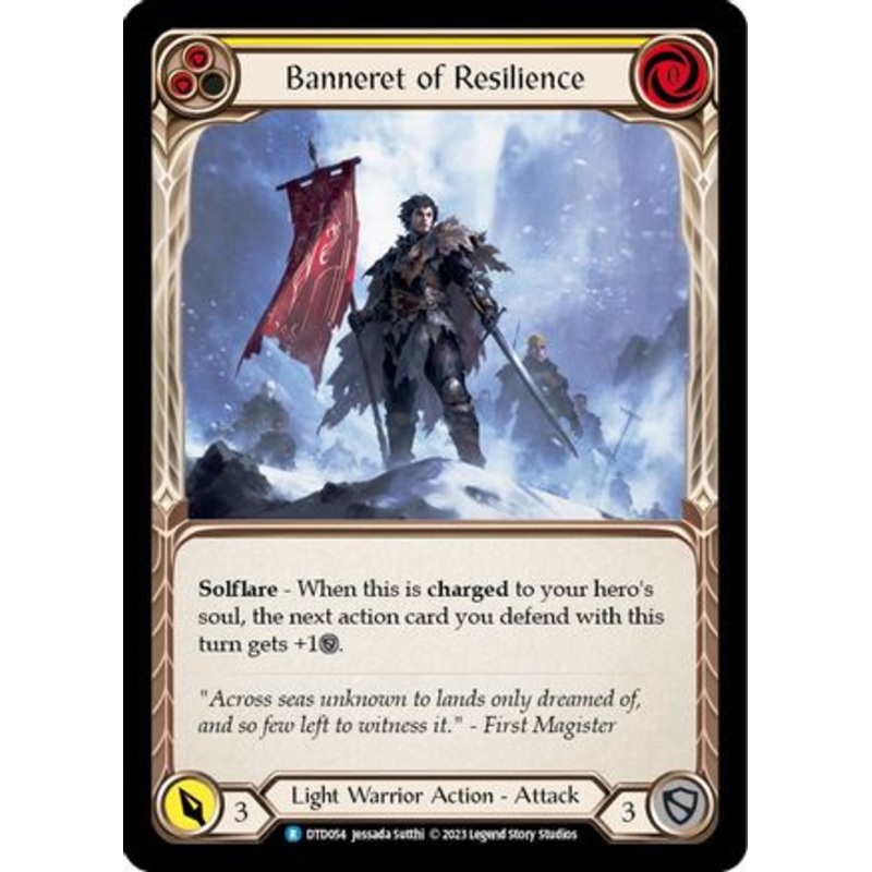 Banneret of Resilience (DTD054) Rainbow Foil – Dusk till Dawn