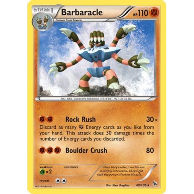 Barbaracle (49/106) [XY: Flashfire]