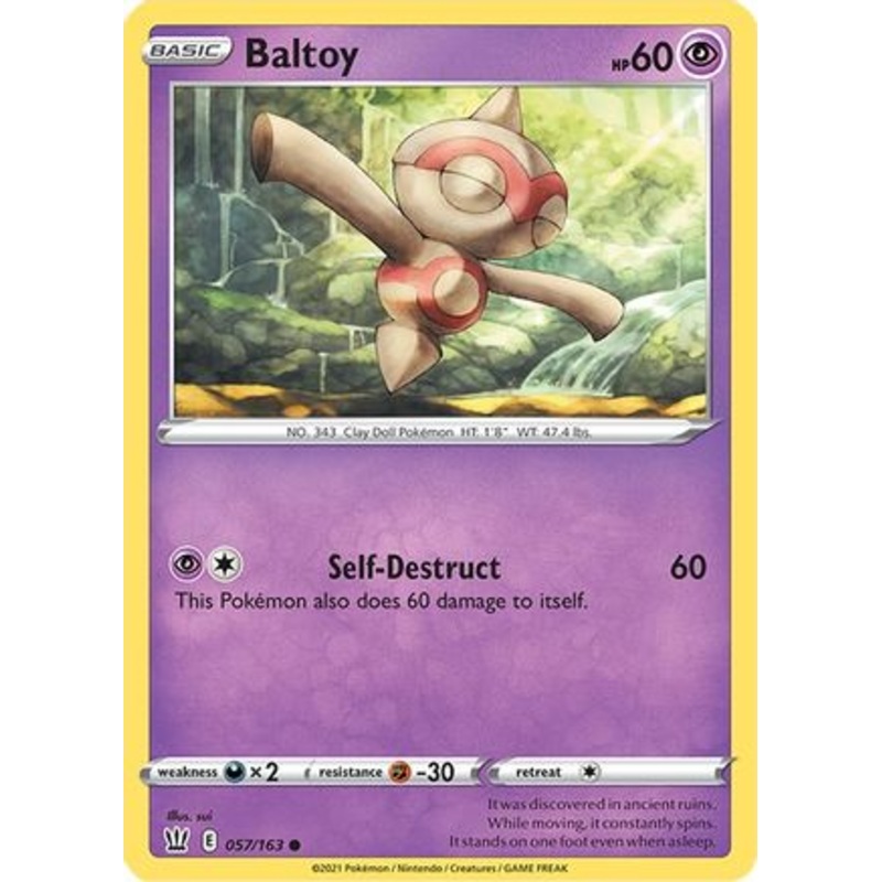 Baltoy (057/163) [Sword & Shield: Battle Styles]