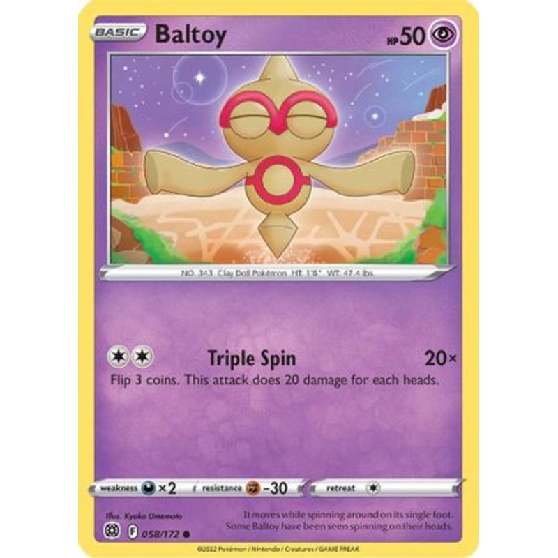 Baltoy (058/172) [Sword & Shield: Brilliant Stars]