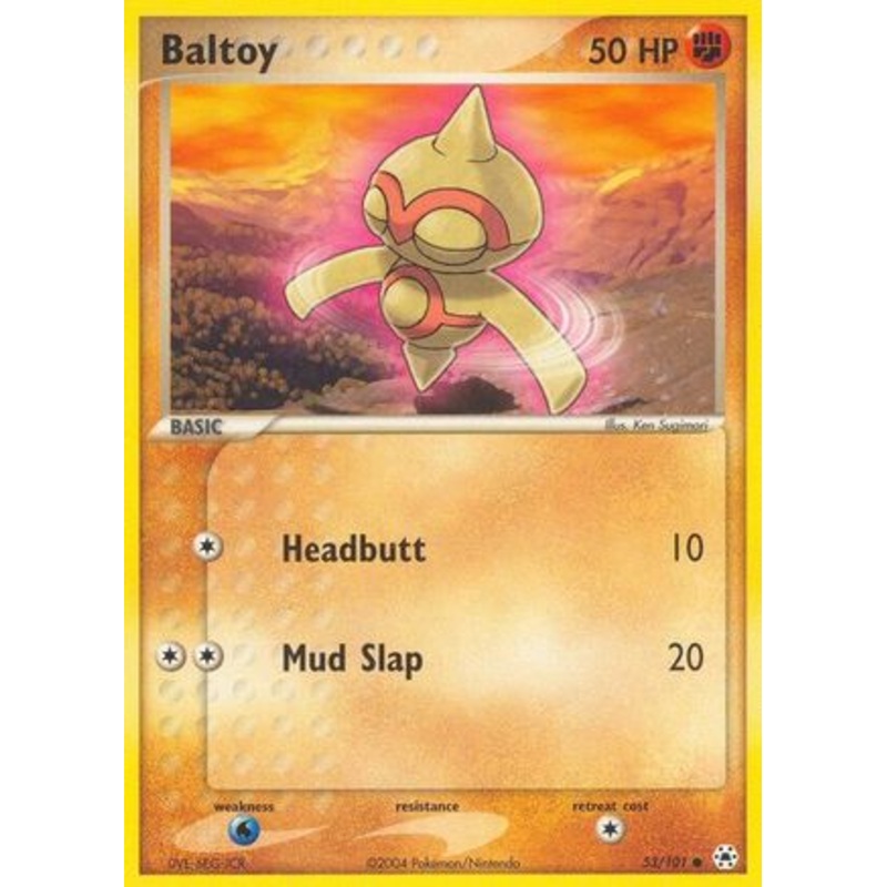 Baltoy (53/101) [EX: Hidden Legends] Reverse Holofoil