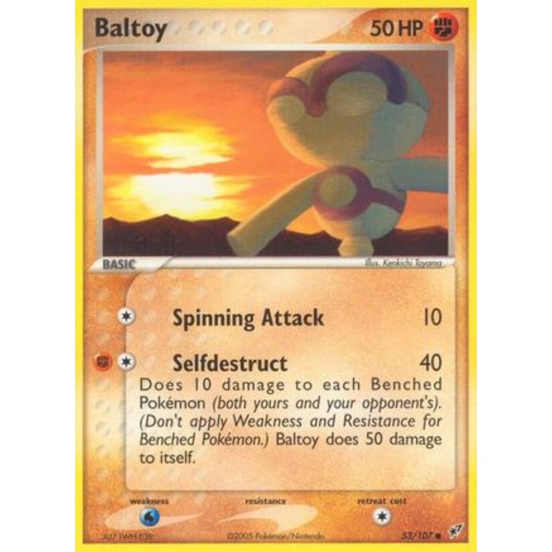 Baltoy (53/107) [EX: Deoxys]