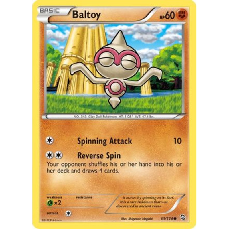 Baltoy (63/124) [Black & White: Dragons Exalted]