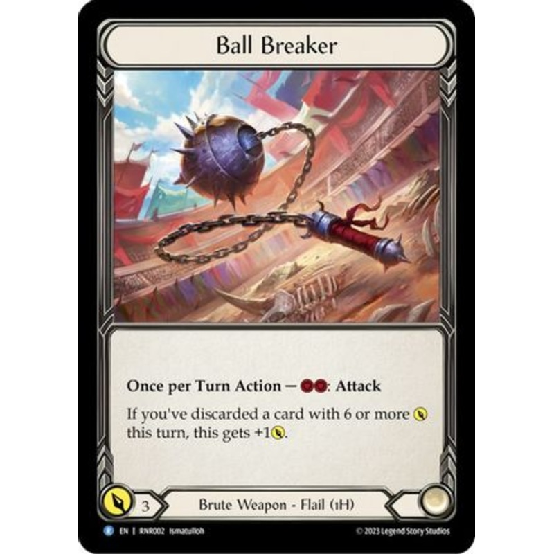 Ball Breaker (RNR002) – Blitz Deck: Heavy Hitters – Rhinar