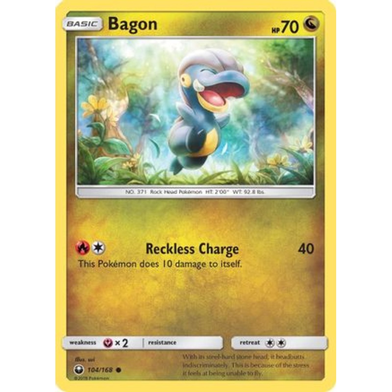 Bagon (104/168) [Sun & Moon: Celestial Storm]
