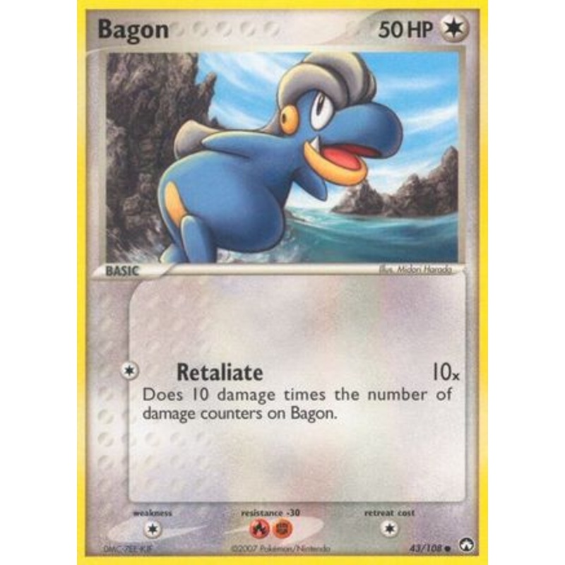 Bagon (43/108) [EX: Power Keepers]