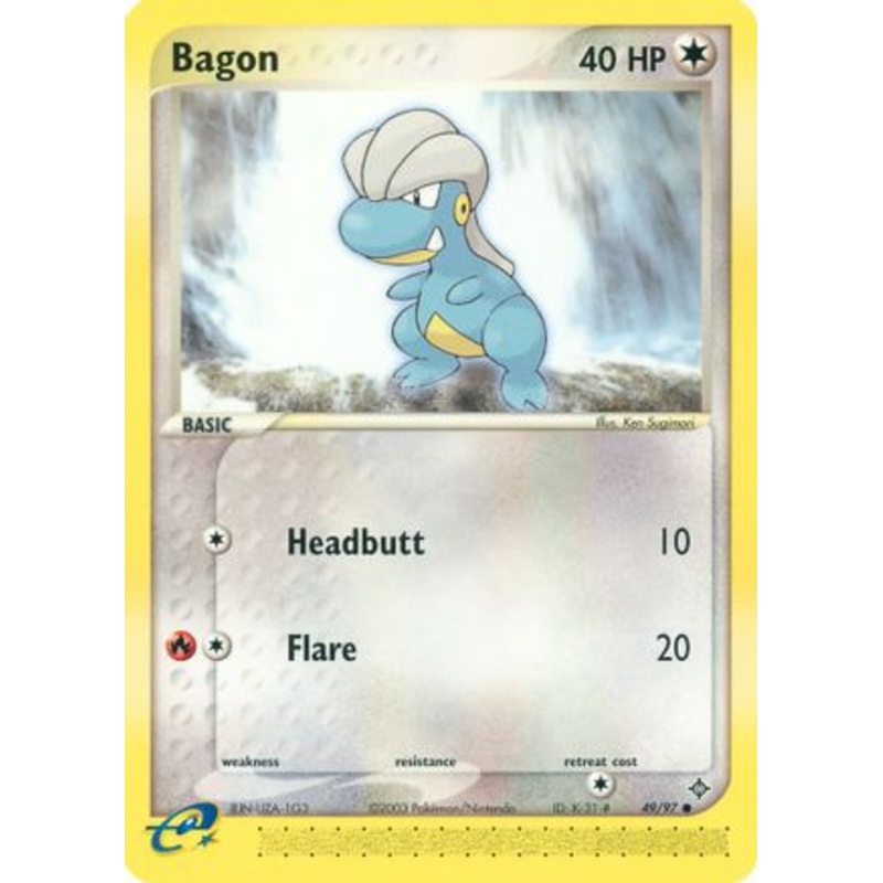 Bagon (49/97) [EX: Dragon]