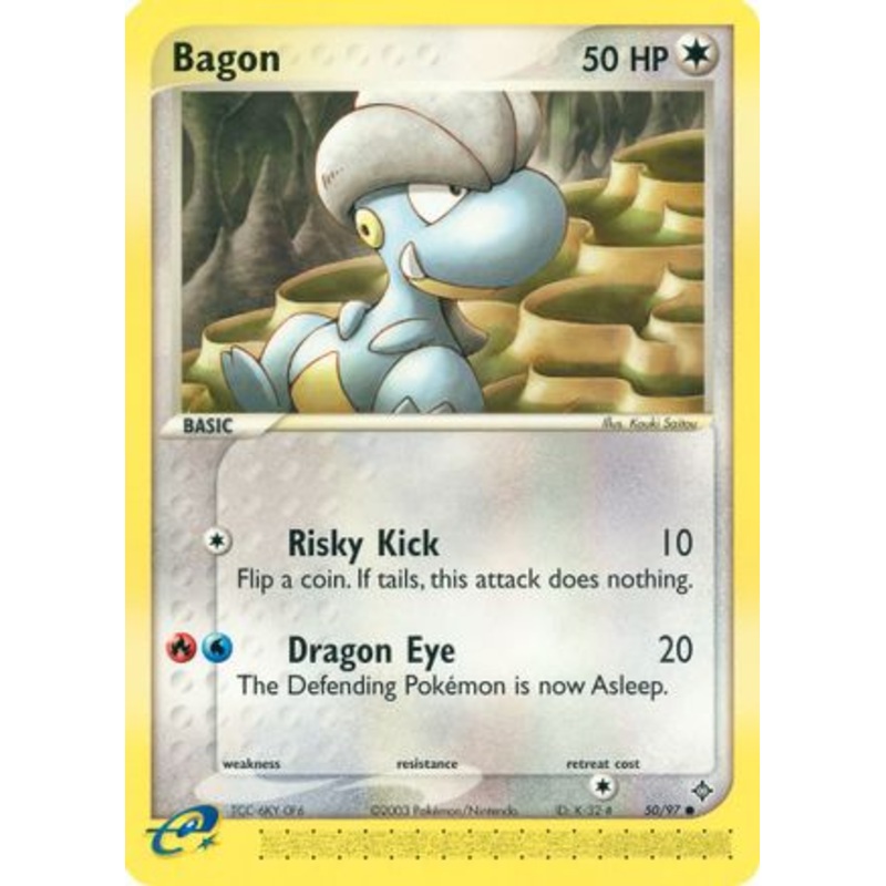 Bagon (50/97) [EX: Dragon]
