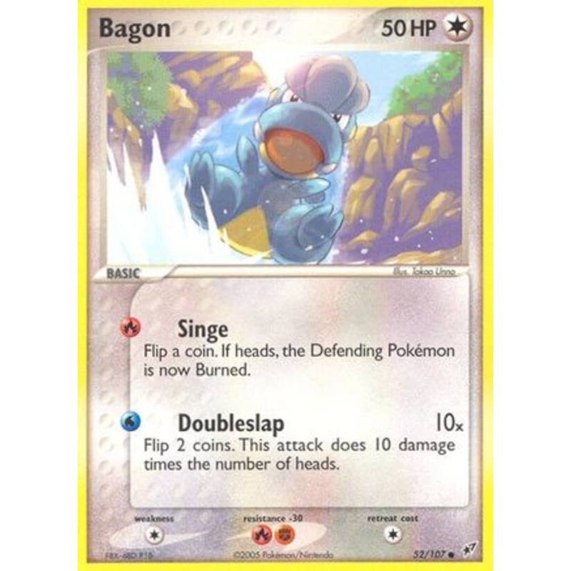 Bagon (52/107) (Stamped) [EX: Deoxys]