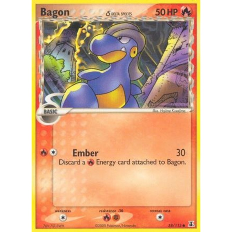 Bagon (58/113) (Delta Species) [EX: Delta Species]