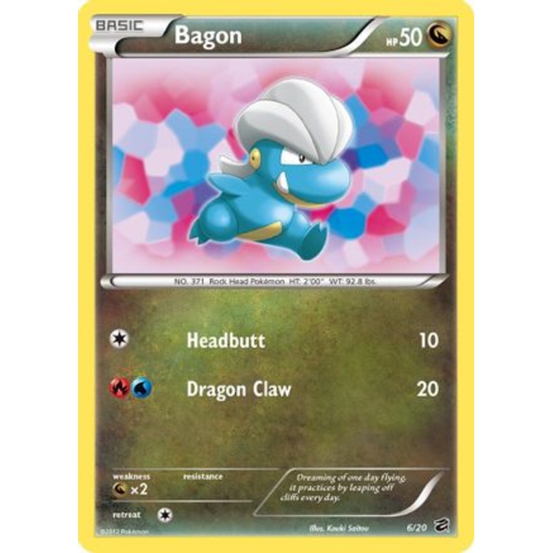 Bagon (6/20) [Black & White: Dragon Vault]