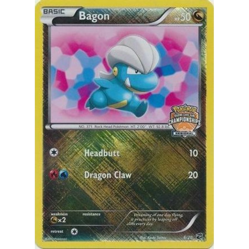 Bagon (6/20) (Regional Championship) [Black & White: Dragon Vault]