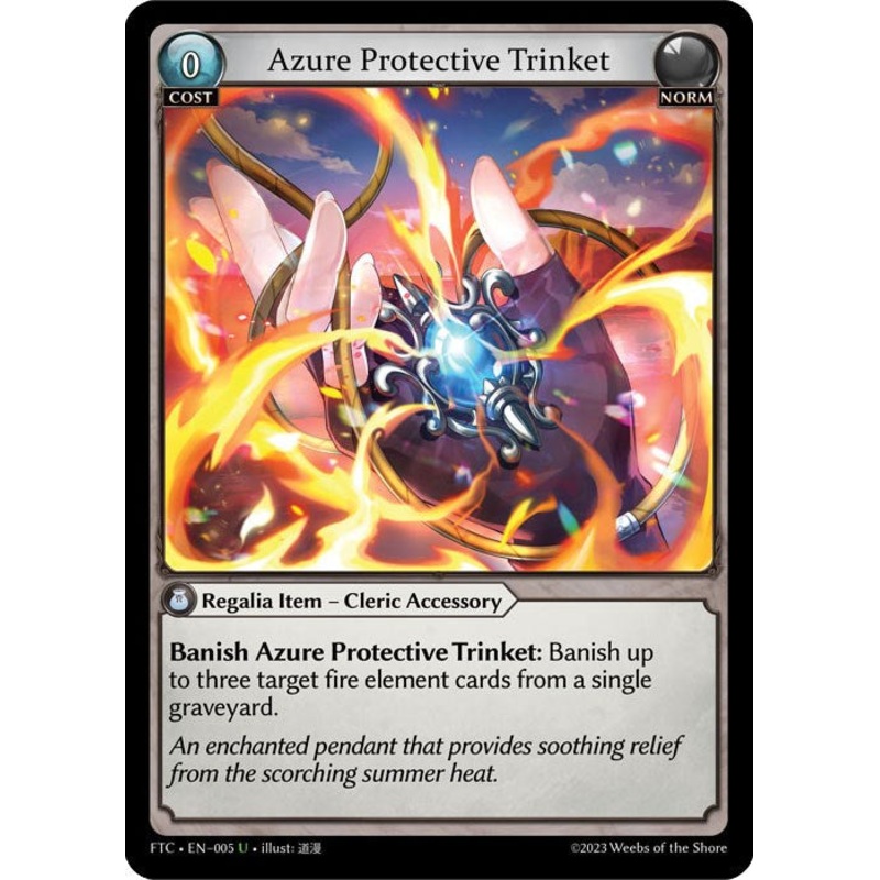 Azure Protective Trinket (005) [Fractured Crown]