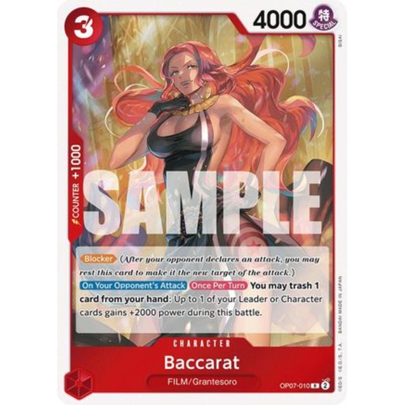 Baccarat (OP07-010) Foil