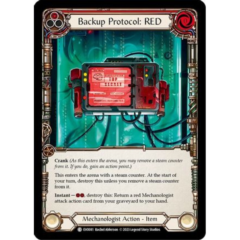 Backup Protocol: RED (EVO081) – Bright Lights