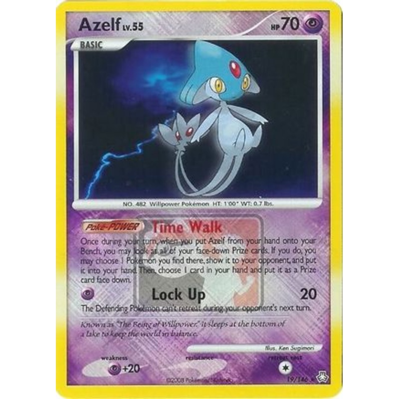 Azelf (19/146) (League Promo) [Diamond & Pearl: Legends Awakened]