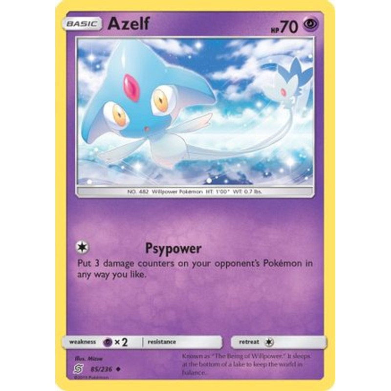 Azelf (85/236) [Sun & Moon: Unified Minds]