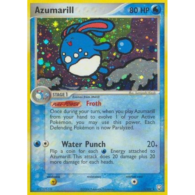Azumarill (1/109) [EX: Team Rocket Returns]