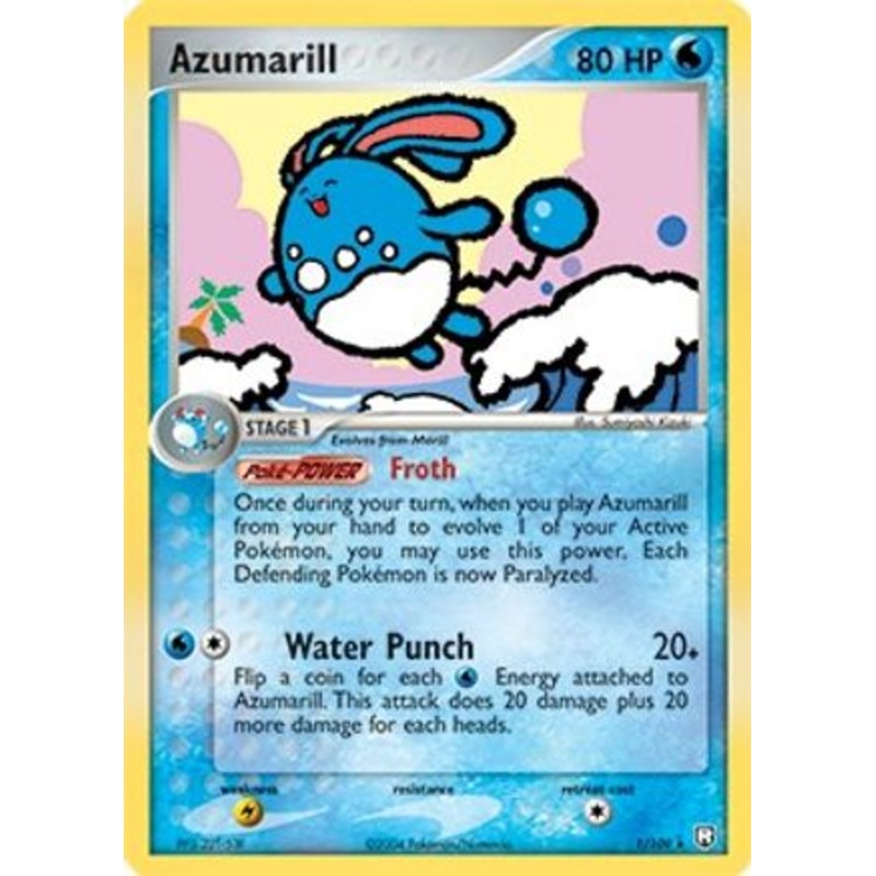 Azumarill (1/109) (Theme Deck Exclusive) [EX: Team Rocket Returns]