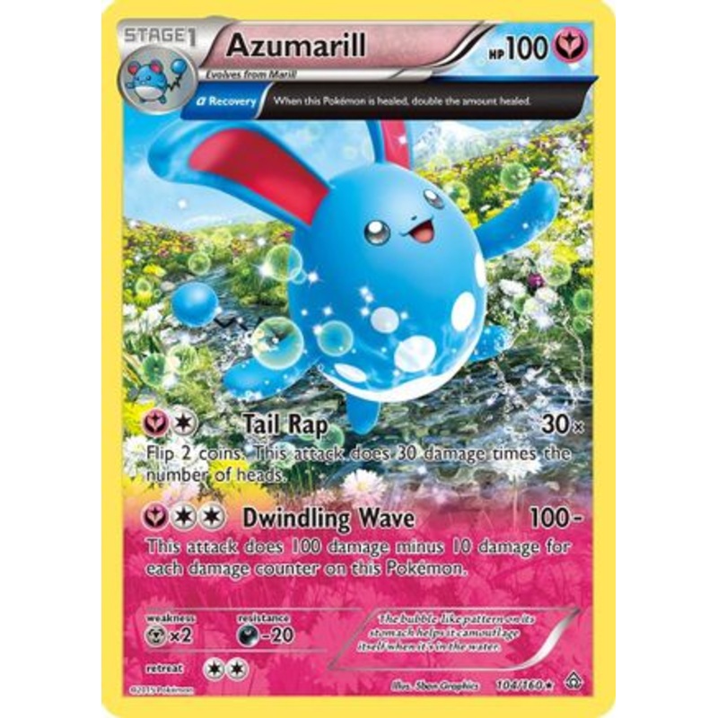 Azumarill (104/160) [XY: Primal Clash]
