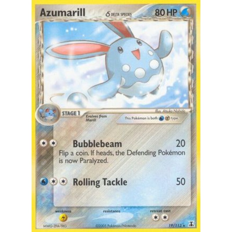 Azumarill (19/113) (Delta Species) (Stamped) [EX: Delta Species]