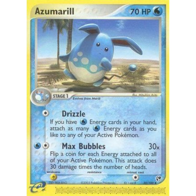 Azumarill (30/100) [EX: Sandstorm]