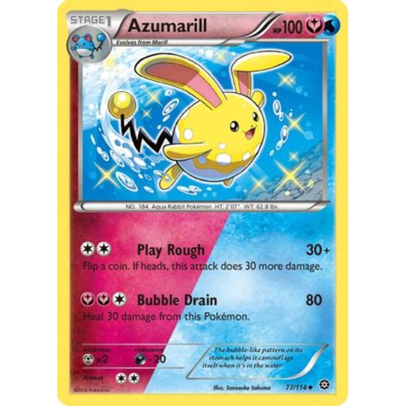 Azumarill (77/114) [XY: Steam Siege]
