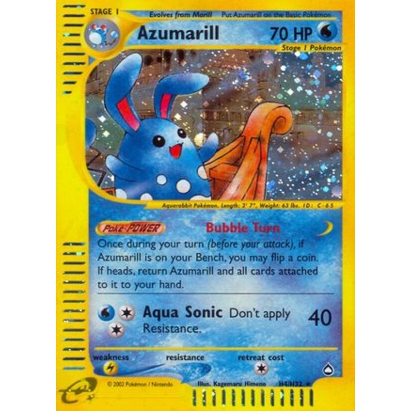 Azumarill (H4/H32) [Aquapolis]