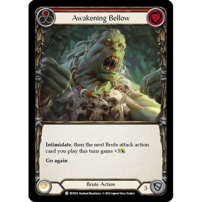 Awakening Bellow (RVD014) – Classic Battles: Rhinar vs Dorinthea