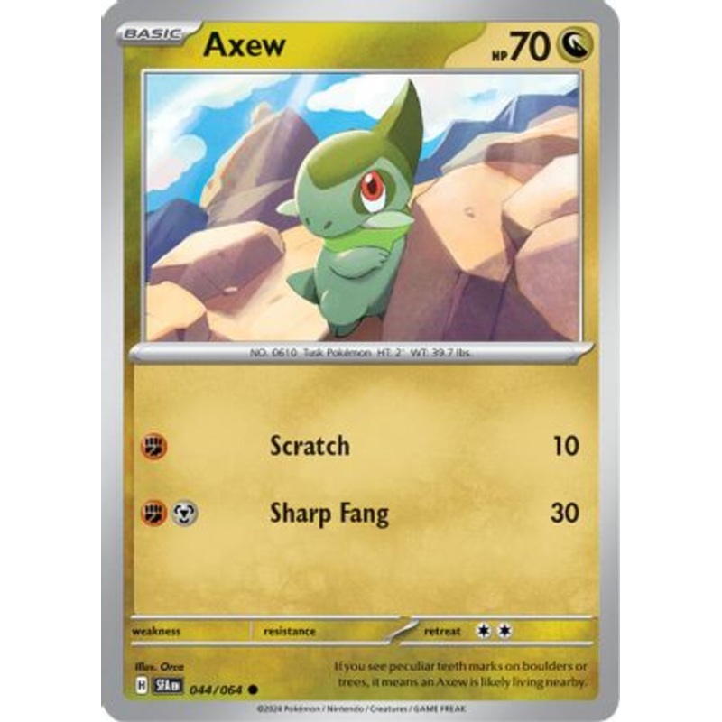 Axew (044/064) [Scarlet & Violet: Shrouded Fable]