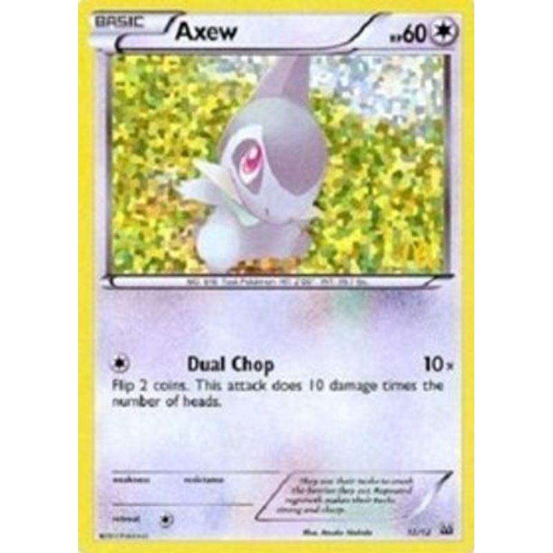 Axew (12/12) [McDonald’s Promos: 2012 Collection]