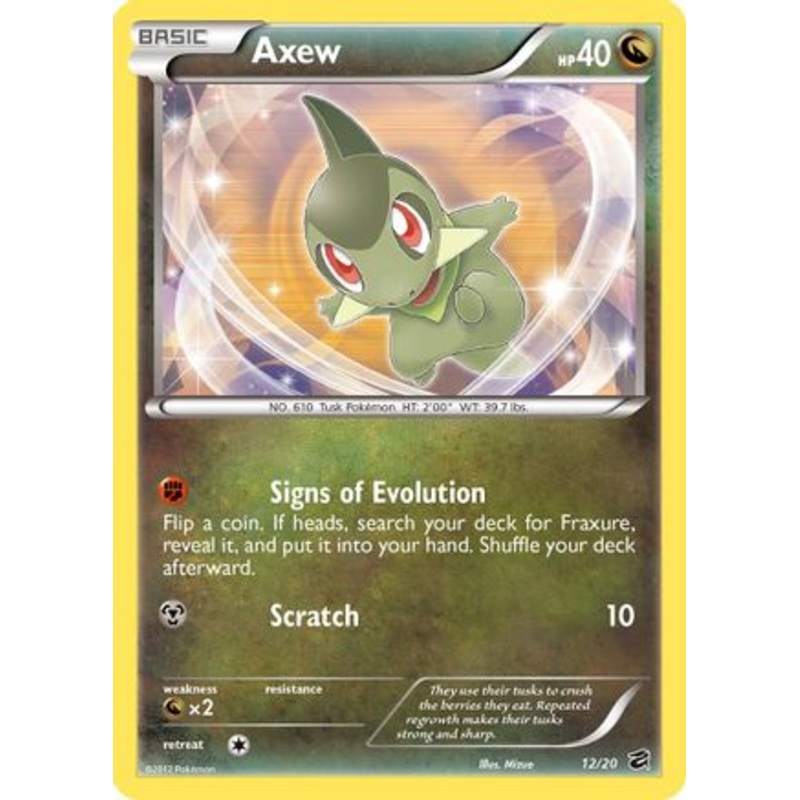 Axew (12/20) [Black & White: Dragon Vault]