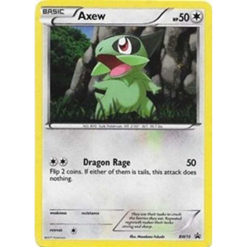 Axew (BW10) [Black & White: Black Star Promos]
