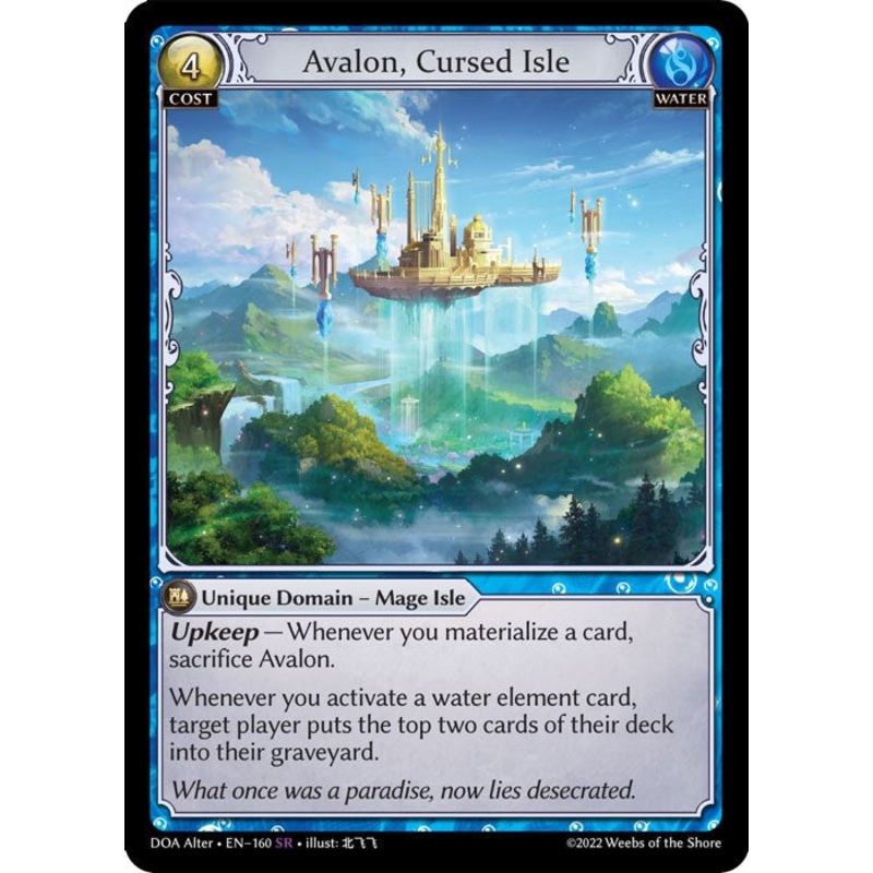 Avalon, Cursed Isle (160) [Dawn of Ashes: Alter Edition]