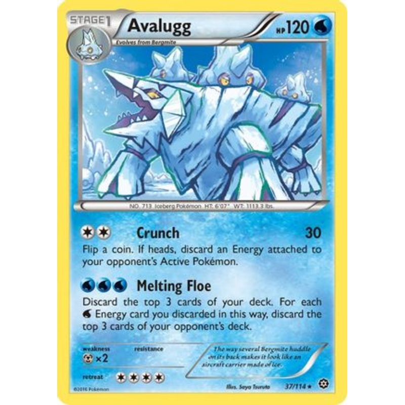 Avalugg (37/114) [XY: Steam Siege]