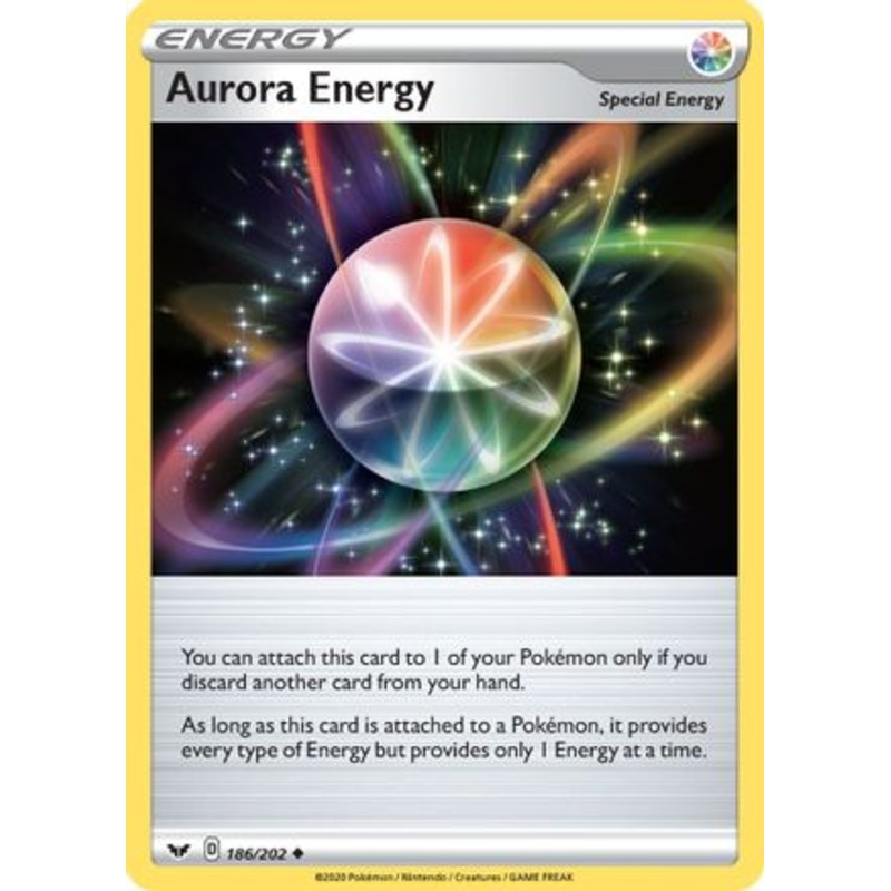Aurora Energy (186/202) [Sword & Shield: Base Set] Reverse Holofoil