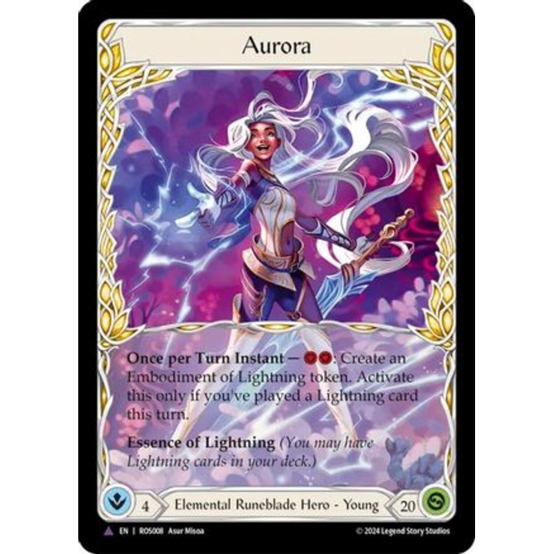 Aurora (Marvel) (Alternate Art) (ROS008) Cold Foil – Rosetta