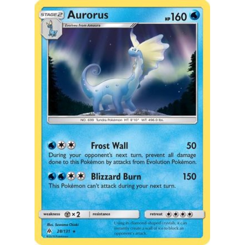 Aurorus (28/131) [Sun & Moon: Forbidden Light]