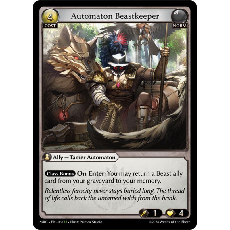Automaton Beastkeeper (037) [Mercurial Heart]