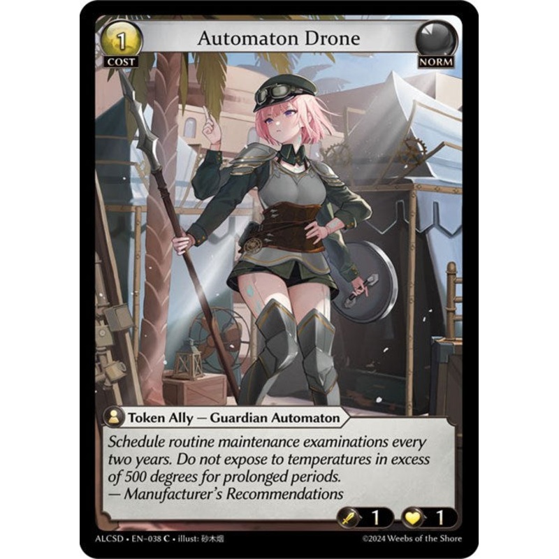 Automaton Drone (38) [Alchemical Revolution: Starter Decks]