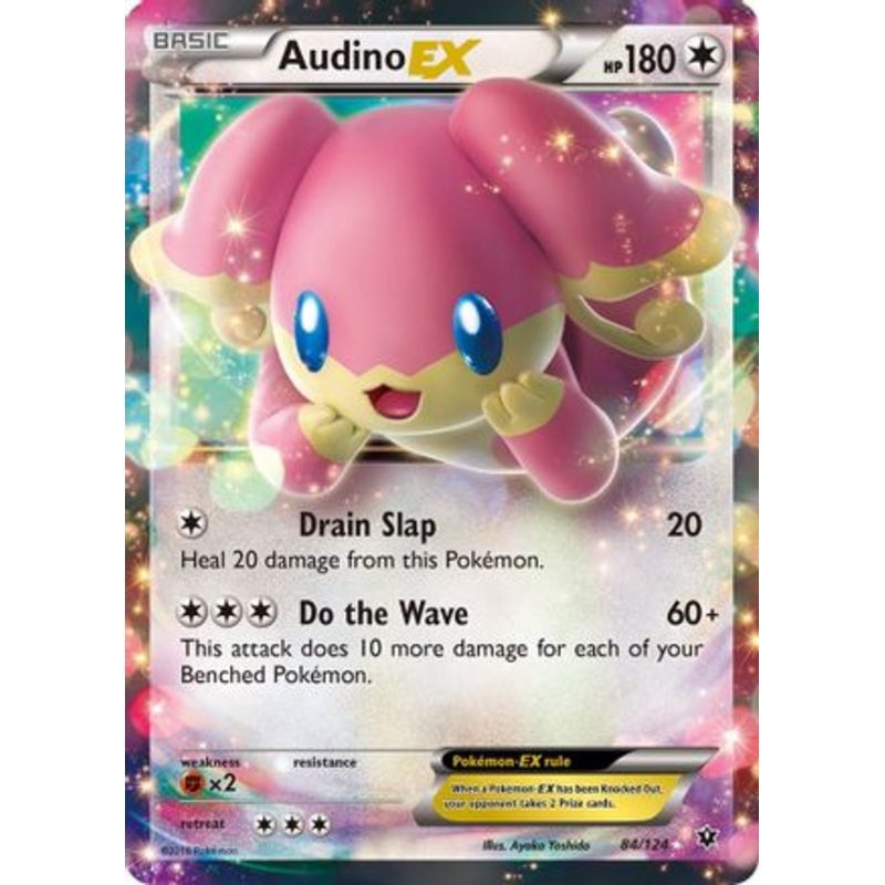 Audino EX (84/124) [XY: Fates Collide]