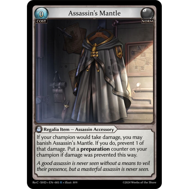 Assassin’s Mantle (005) [Tristan Re:Collection, Shadowdancer]