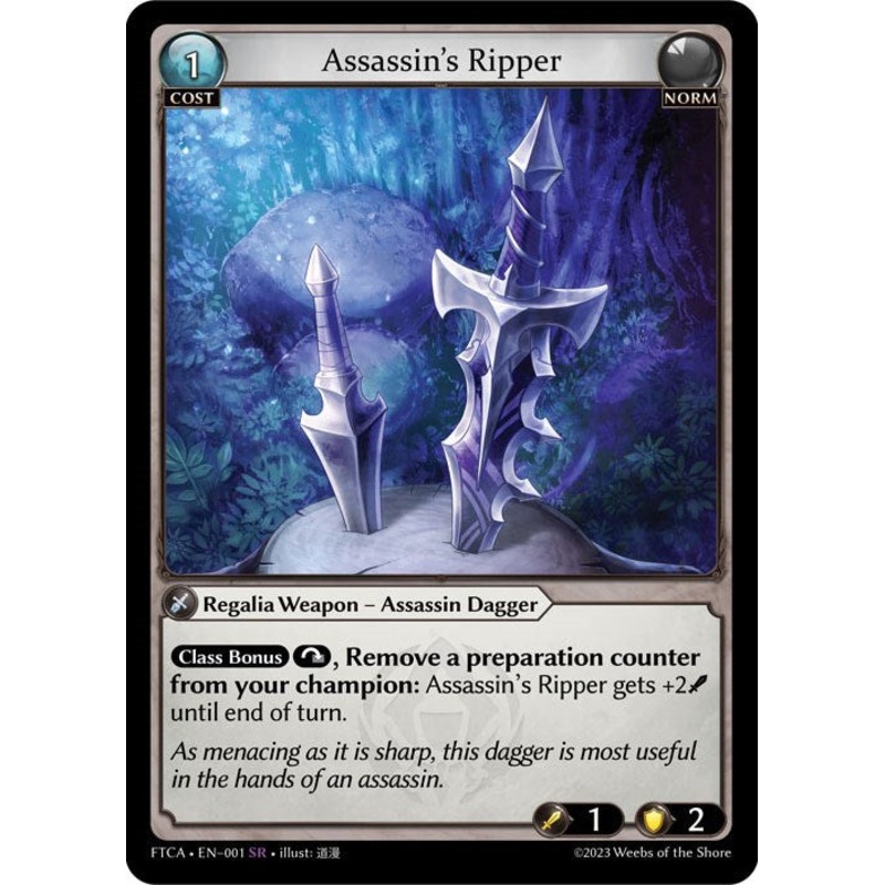Assassin’s Ripper (001) [Fractured Crown: Armaments]