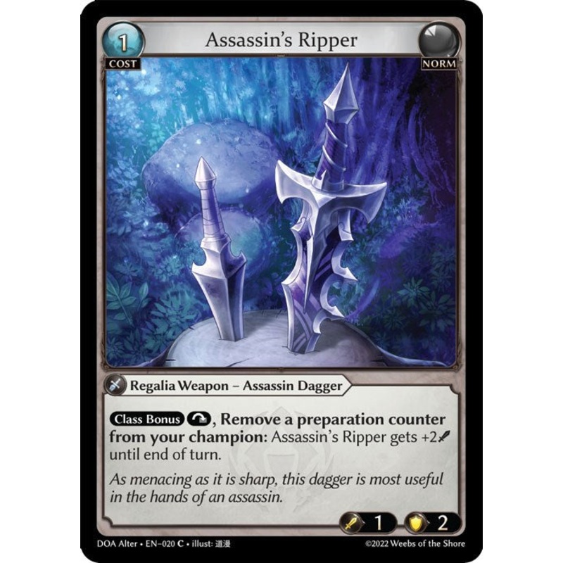 Assassin’s Ripper (020) [Dawn of Ashes: Alter Edition]