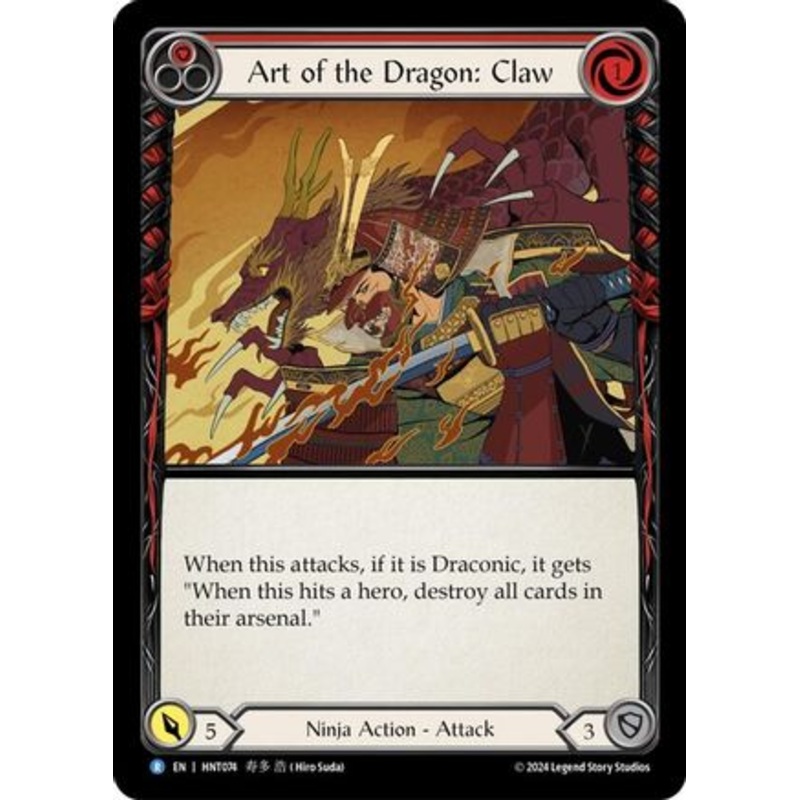 Art of the Dragon: Claw (HNT074) – The Hunted
