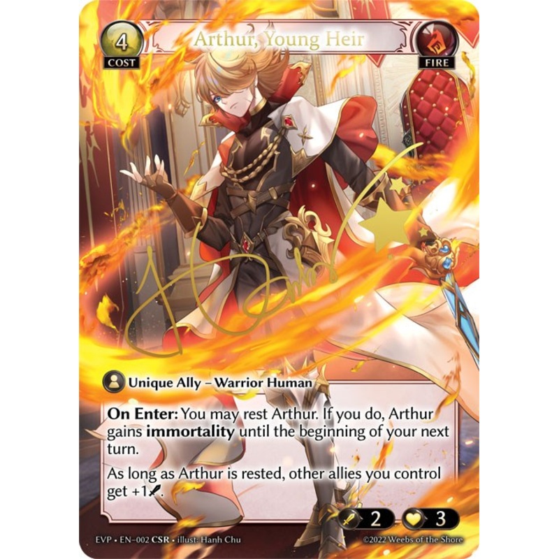 Arthur, Young Heir (2) [Dawn of Ashes: Event Pack]