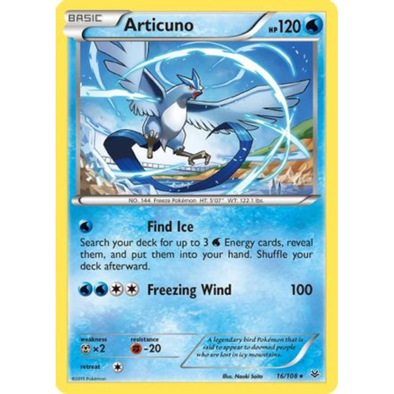 Articuno (16/108) [XY: Roaring Skies] Reverse Holofoil
