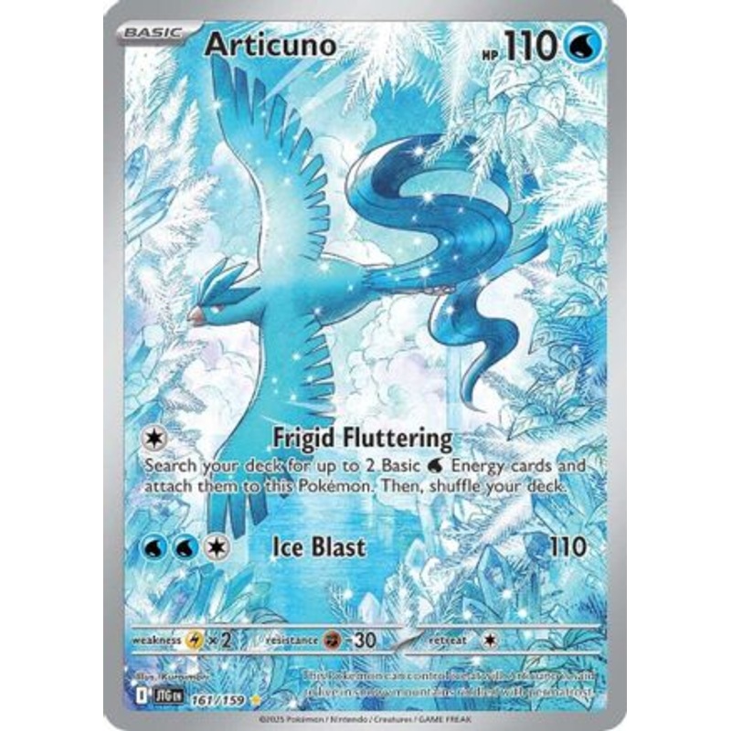 Articuno – 161/159 (161) Holofoil  – SV09 Journey Together